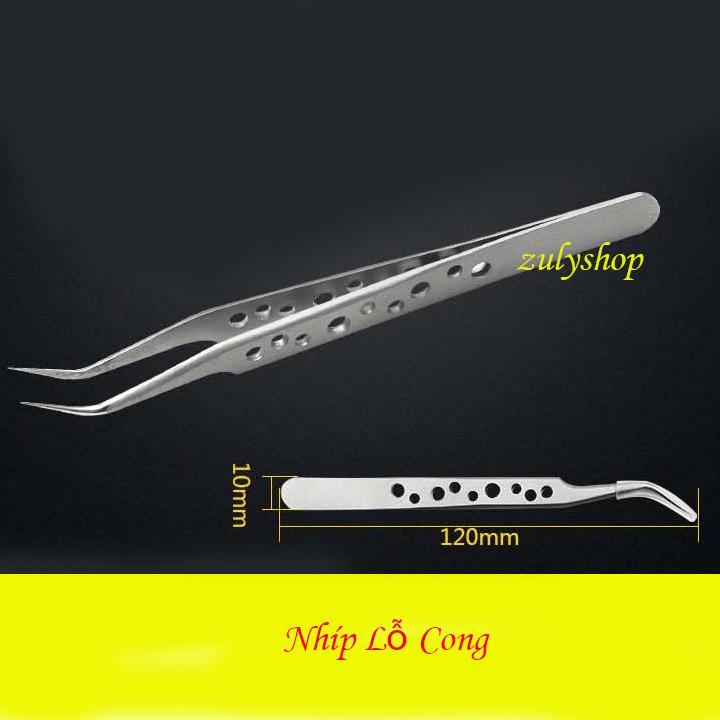 Nhíp Nhặt Lông Tổ Yến, Nhíp Lỗ Cong
