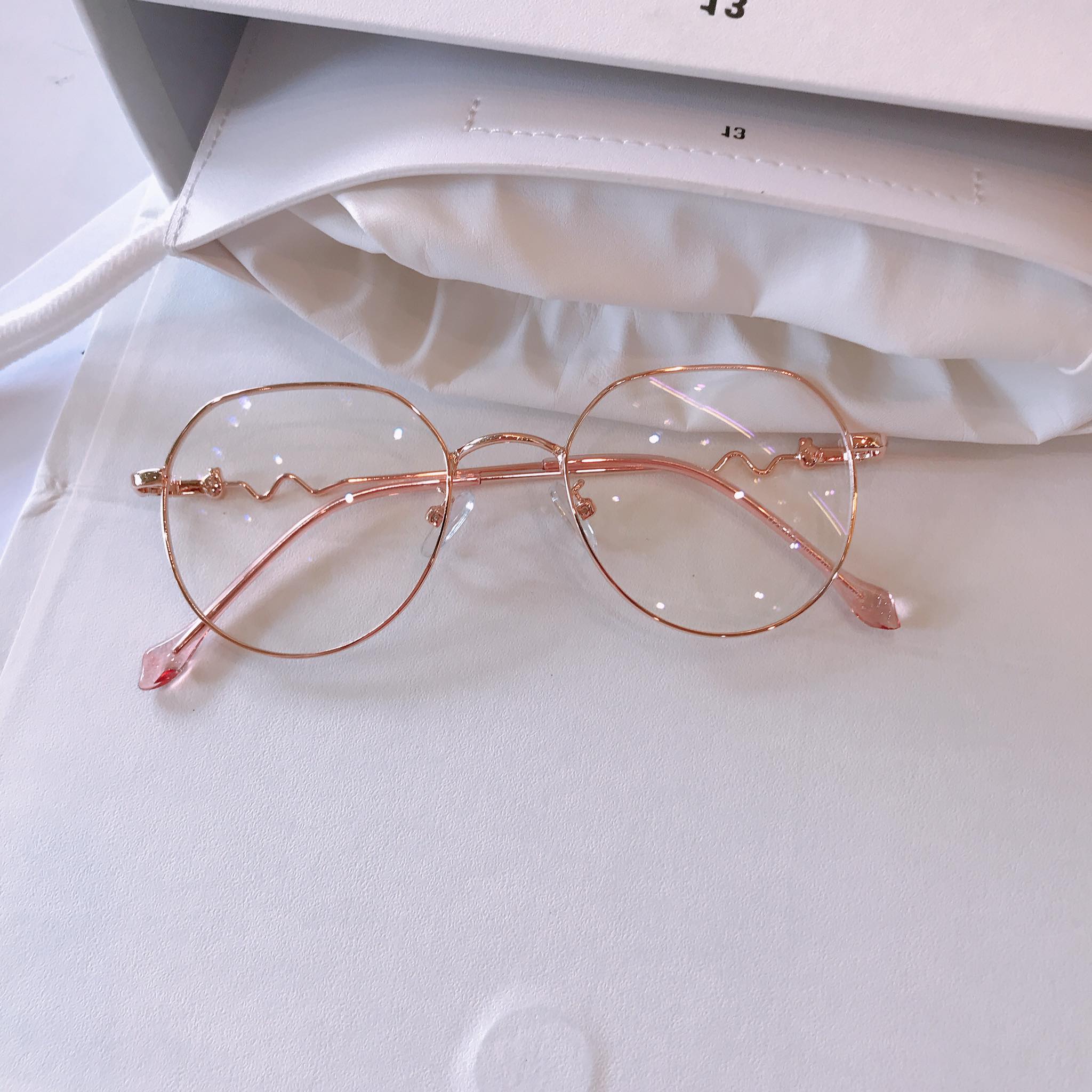 Kính gọng vintage Hàn Quốc cao cấp