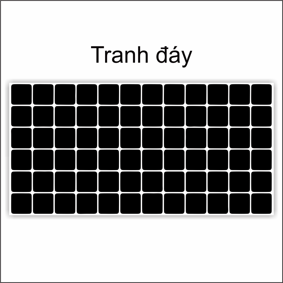 Tranh 3d dán hồ cá decal vip- in theo kích thước hồ