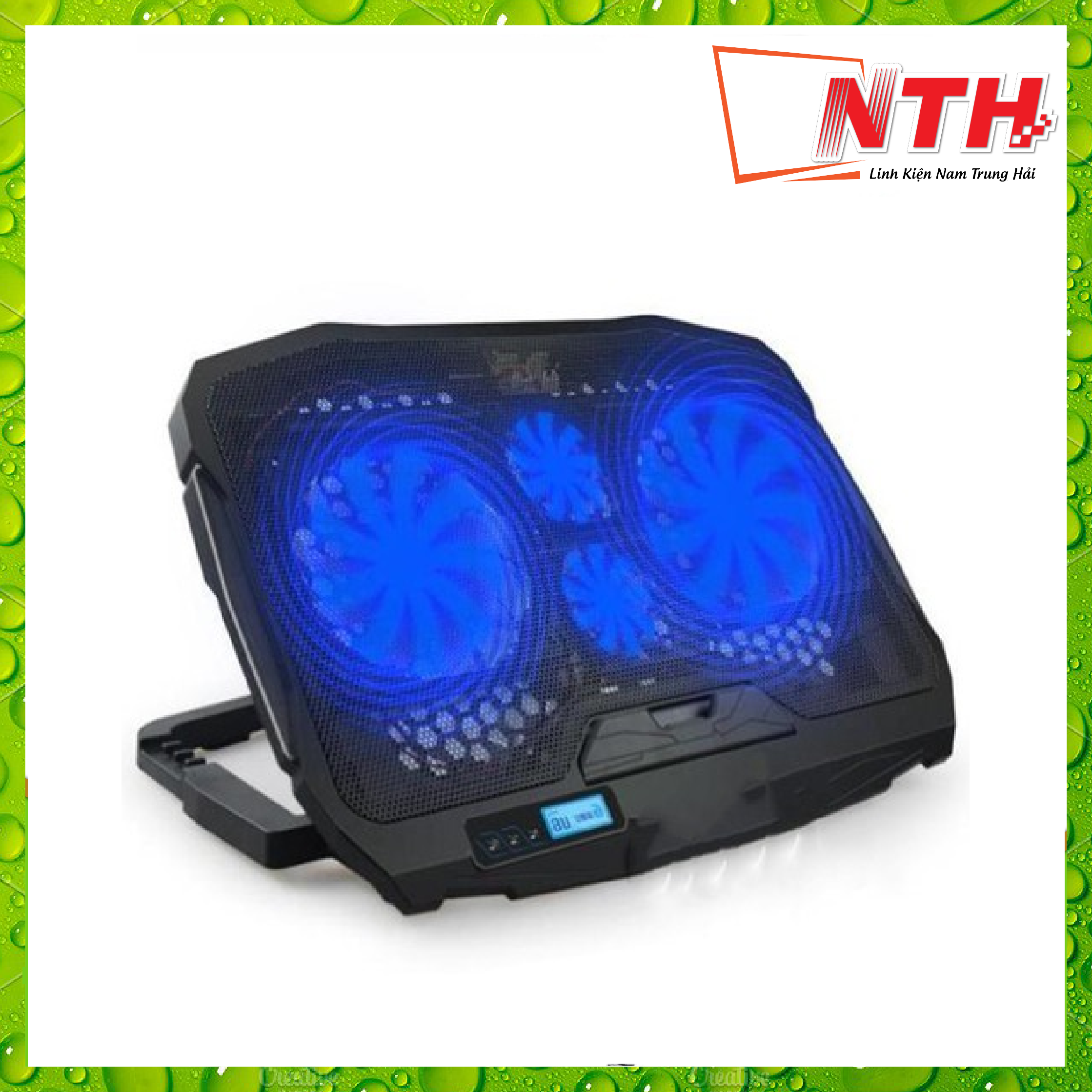 Đế tản nhiệt Laptop S18 (2 QUẠT ) 14-16 in