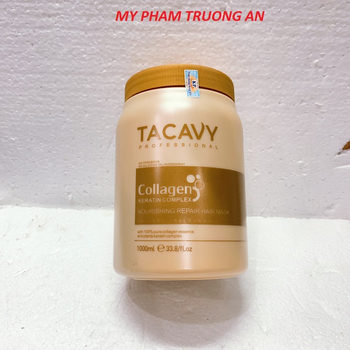 Kem ủ Tóc Phủ Lụa Tacavy Collagen 1000ML