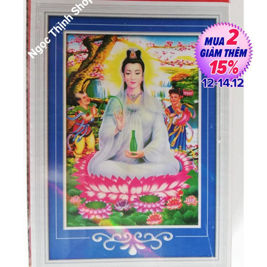 Tranh Đính Đá 5D: Tranh đính đá Phật - DF587 kích thước 55x75