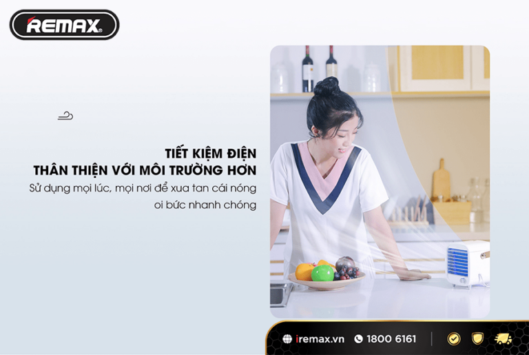 Quạt đá Quạt điều hòa Remax F35