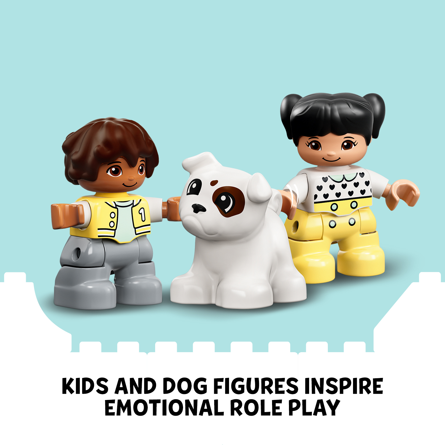 LEGO DUPLO 10954 Đồ Chơi Lắp Ráp Cho Bé Tàu lửa học đếm số (23 chi tiết)