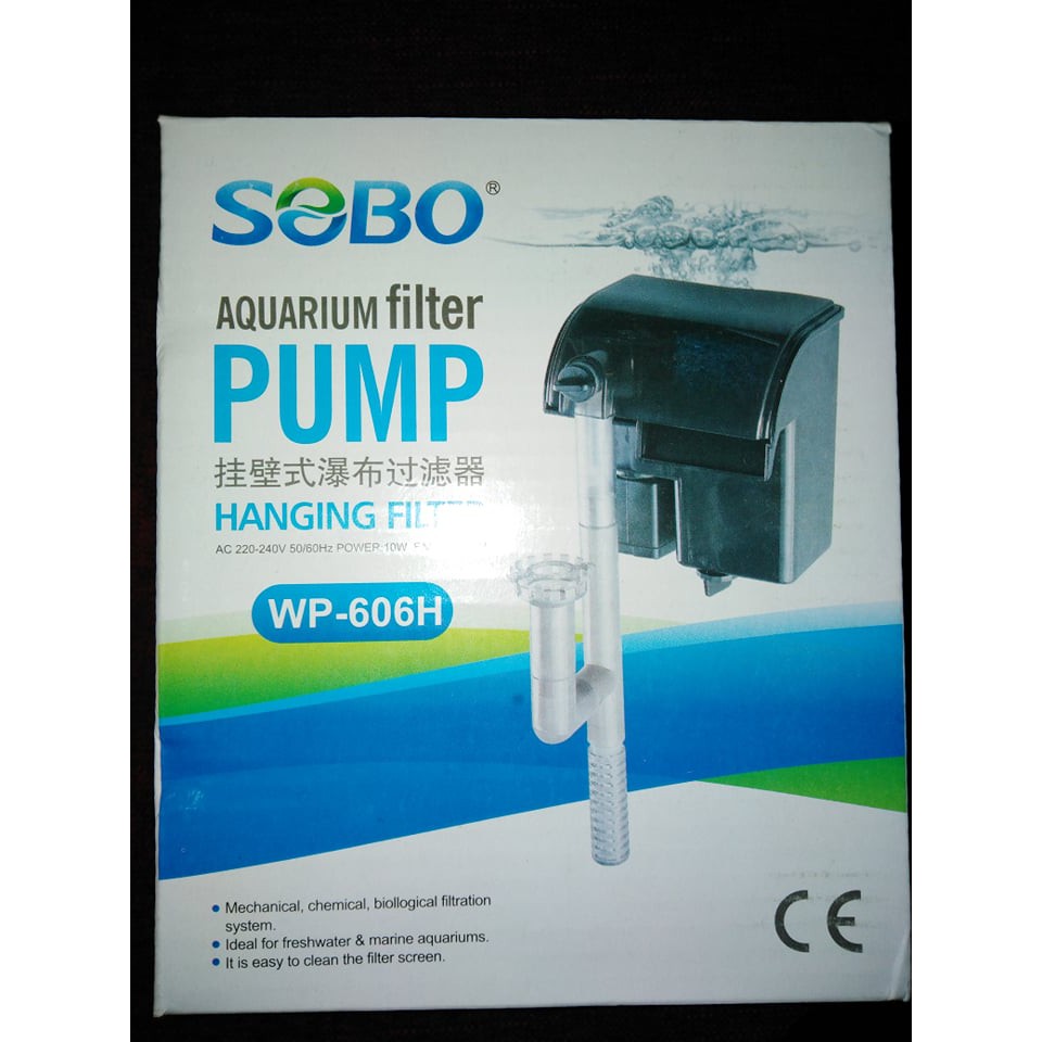 lọc thác sobo WP-606H cho hồ cá