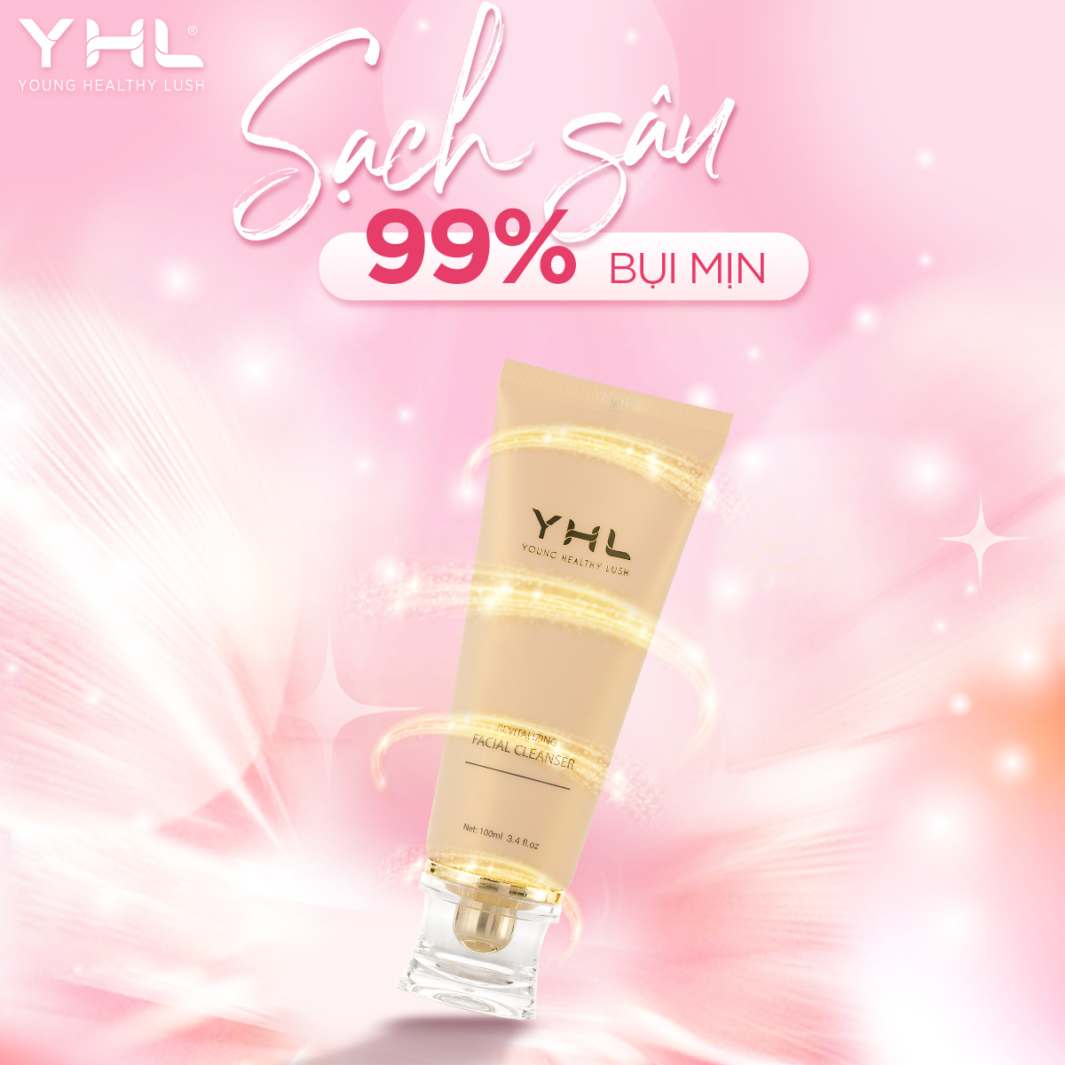 Sữa rửa mặt nhân sâm tảo biển YHL