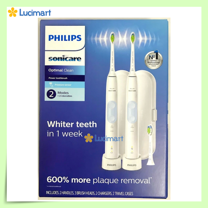Bàn chải điện Philips Sonicare Optimal Clean [Hàng Mỹ]