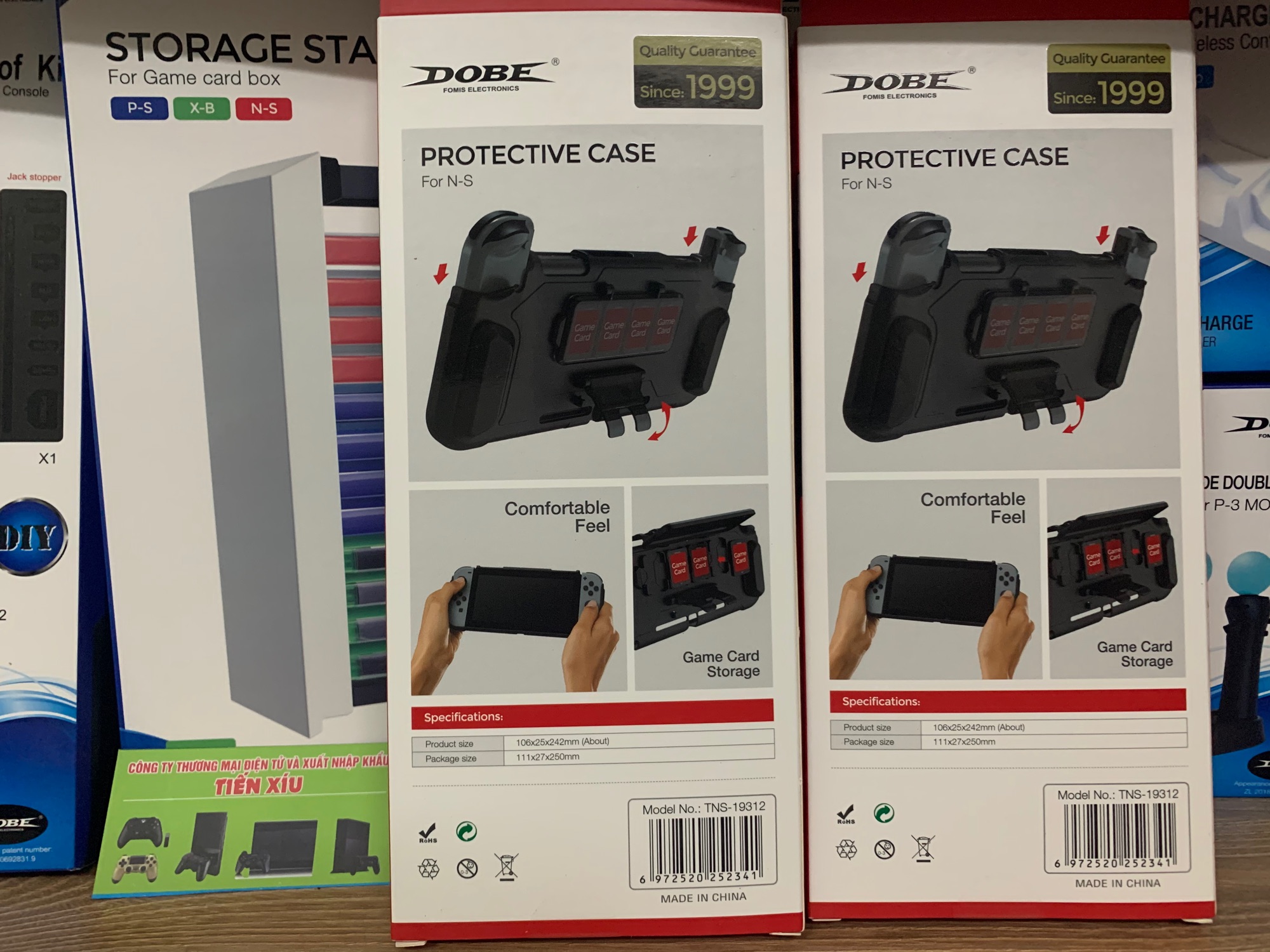 case ốp TPU nguyên khối protective pack cho nintendo switch v1 v2