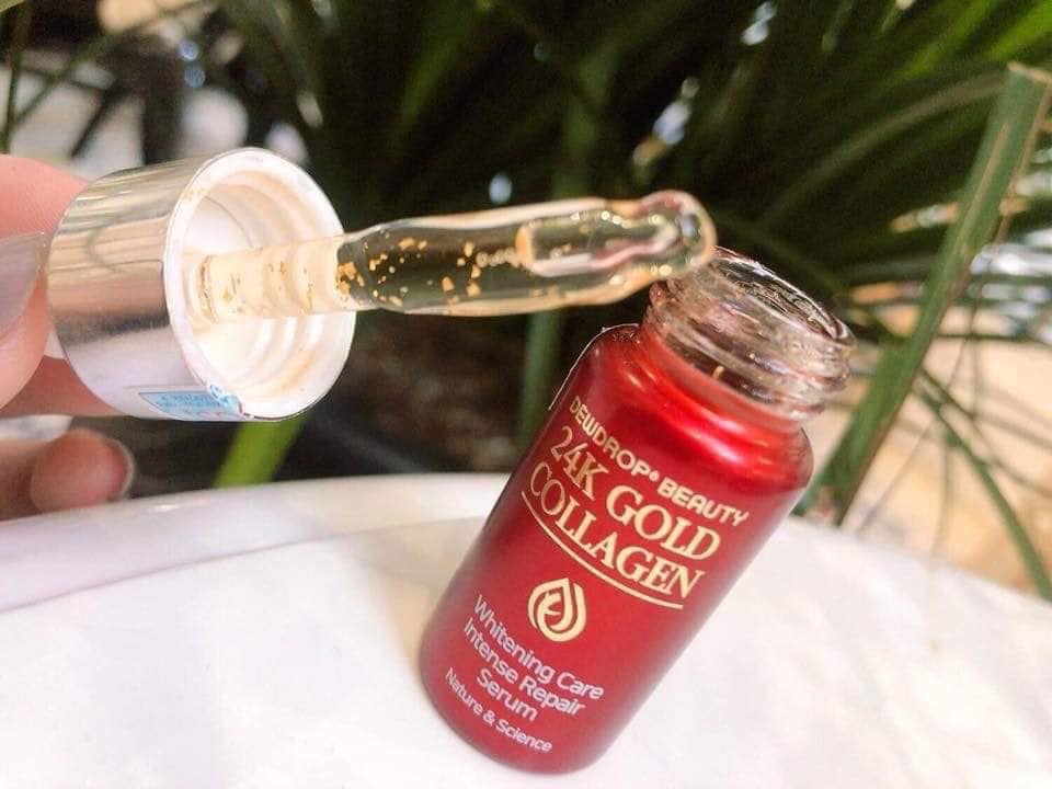 [HCM]Combo Kem Dưỡng Q2 Vàng và Serum Dew 24k