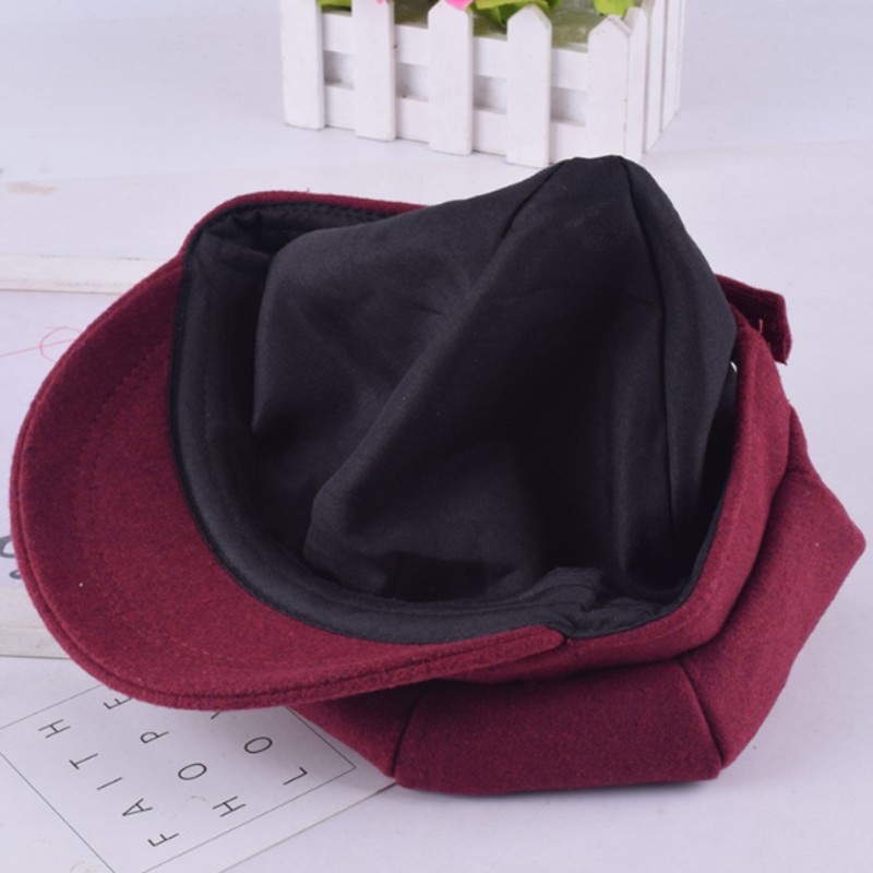 Mũ Beret Cho Bé Dễ Thương (Đỏ, Xám và Đen)