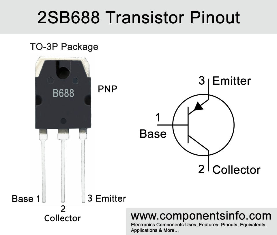Sò - Transistor D718 B688 (2SD718 và 2SB688) - Hàng Zin KEC - Lưng Đồng Dày - Chân Dài