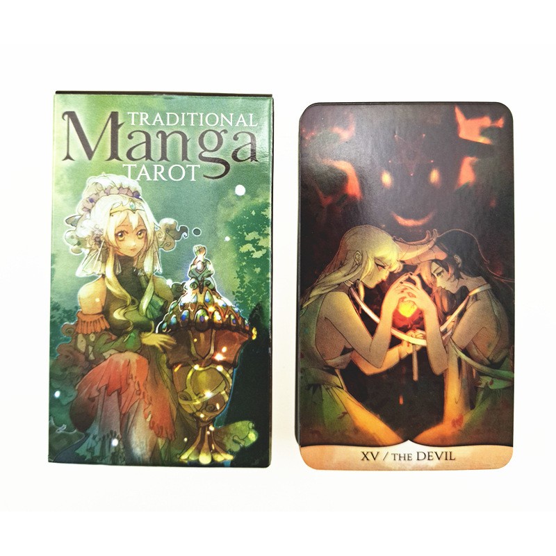 Bộ bài Traditional Manga Tarot Size Gốc
