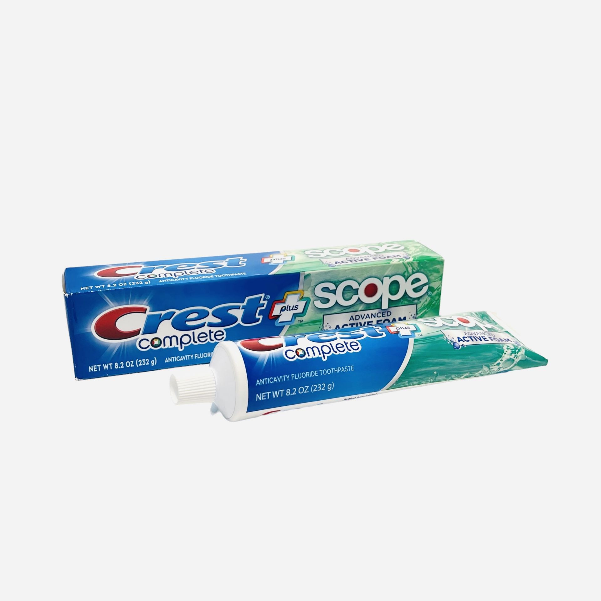 [LẺ 1 TUÝP] Kem Đánh Răng CREST SCOPE ADVANCED FRESHNESS 232g - Hàng Mỹ