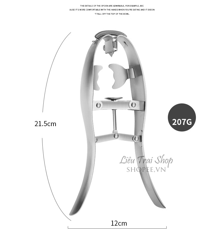 Dụng cụ đập trứng thủ công inox 304