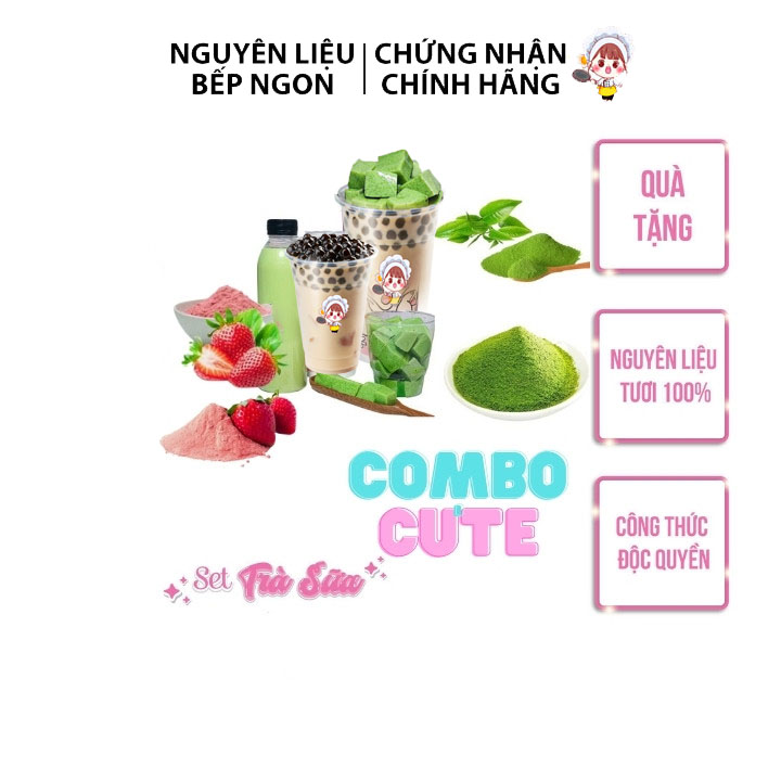 PUDDING MATCHA 500G - NGUYÊN LIỆU BẾP NGON
