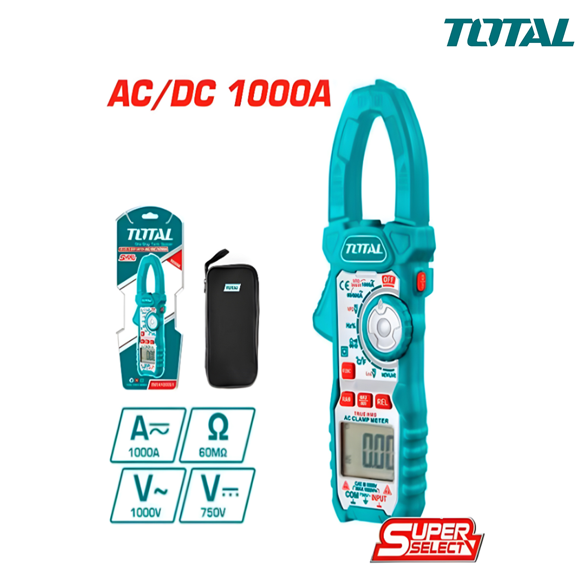 Kềm đo DC/AC TOTAL TMT4100051