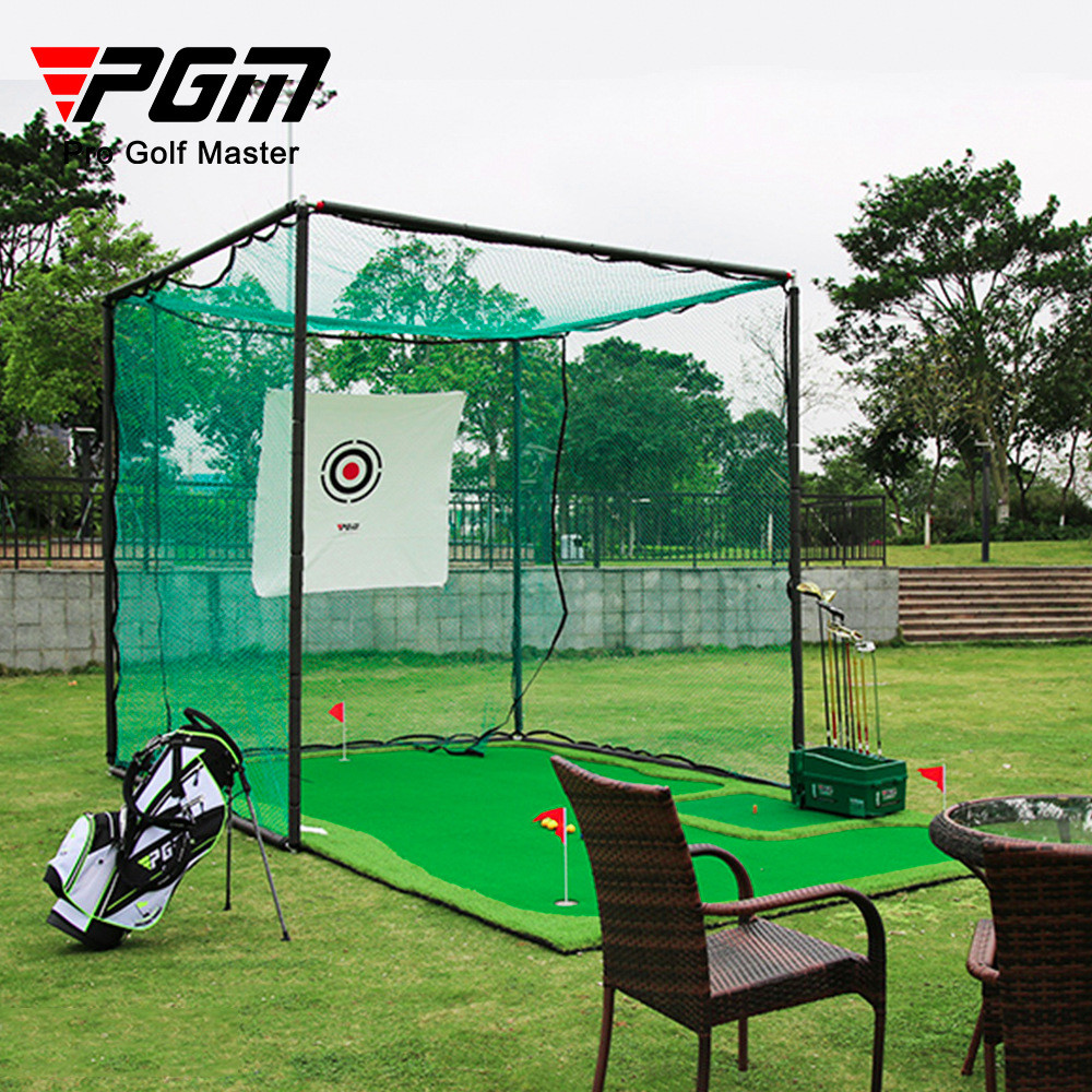 Bộ khung lưới tập swing golf - pgm 3m practice net - lxw001