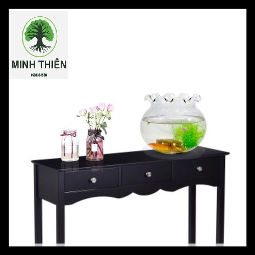 [HCM]Bể Cá Thủy Tinh Miệng Bèo  30cm x 25cm - B12