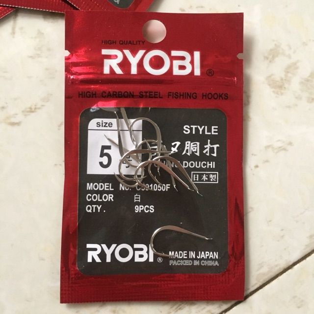 Lưỡi câu cá ryobi Nhật Bản