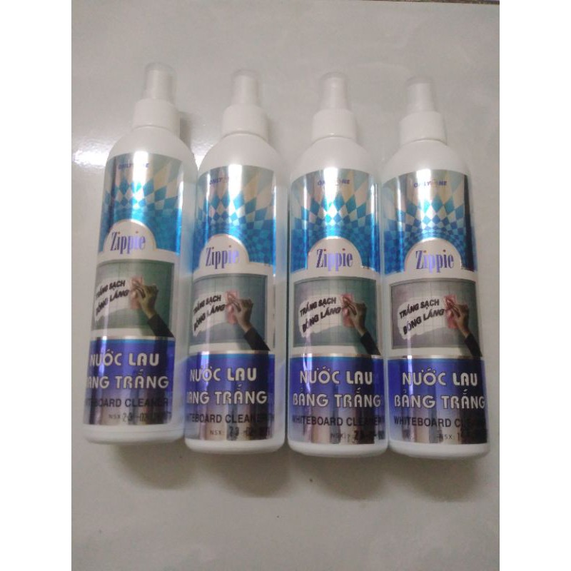 (1 Chai) Nước xịt lau bảng trắng Zippie 250ml