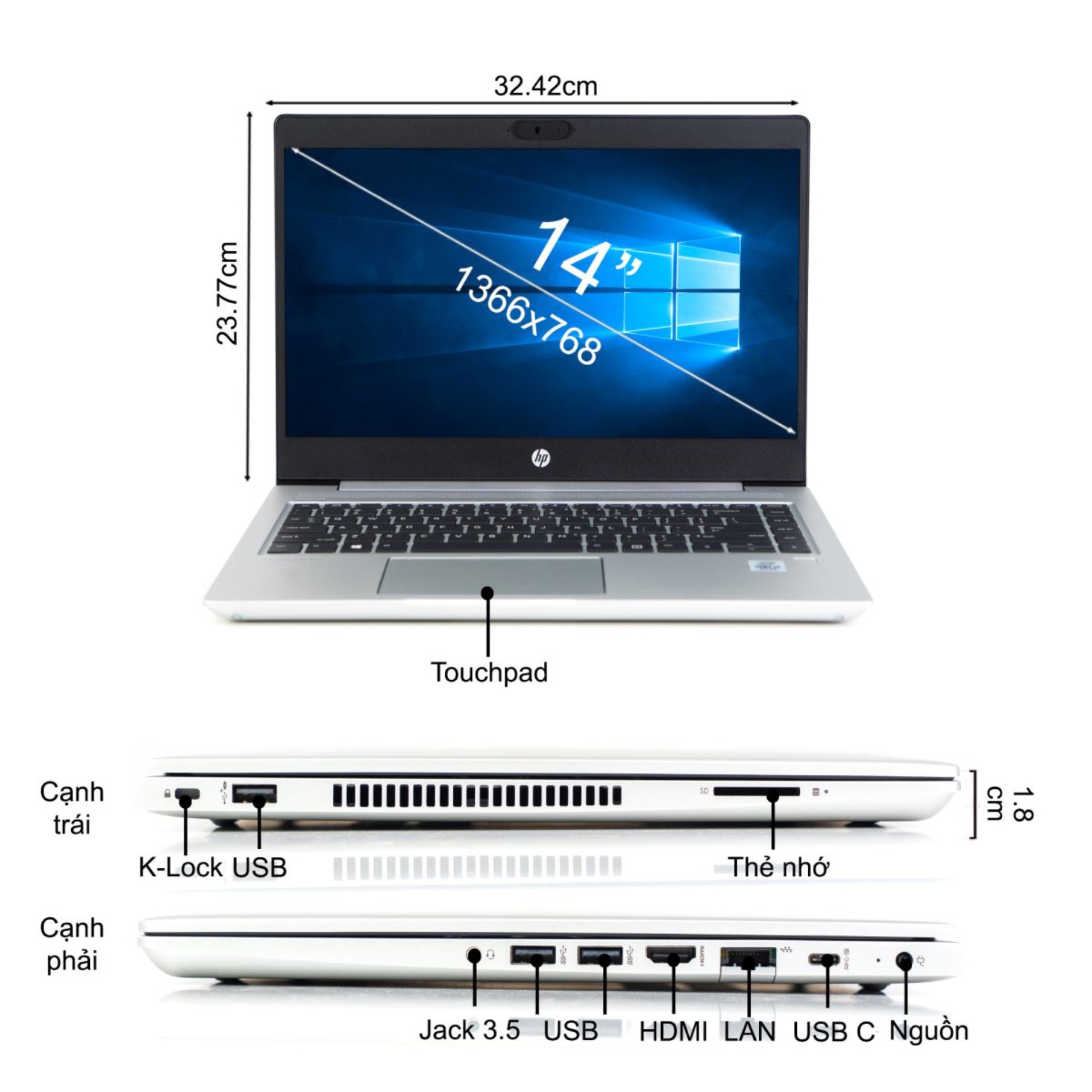 Laptop HP ProBook 440 G7 9GQ14PA