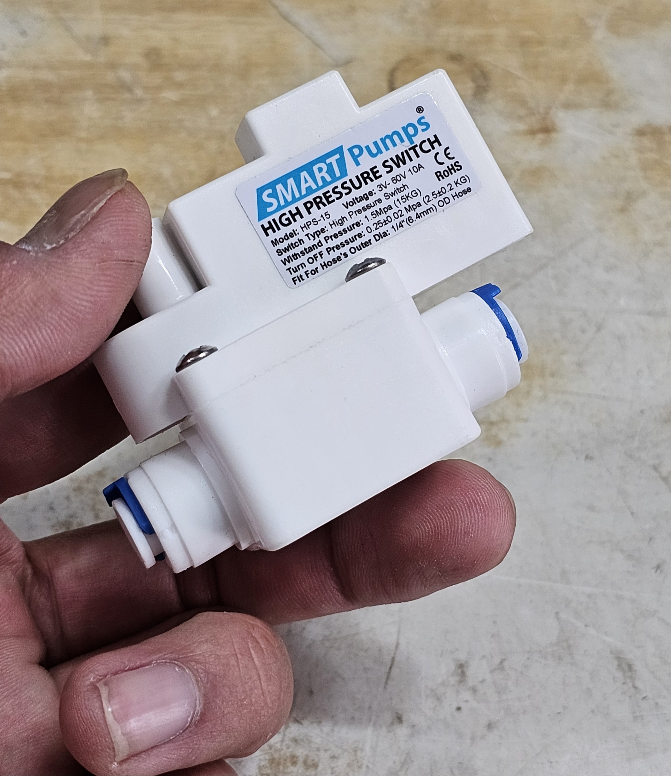 Công tắt bơm nước áp cao RO 24V – High Pressure Switch