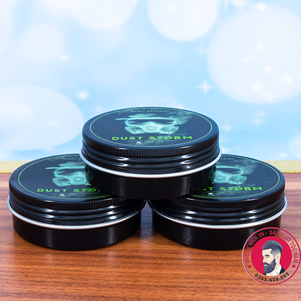 Sáp vuốt tóc dandy dust storm | made in việt nam