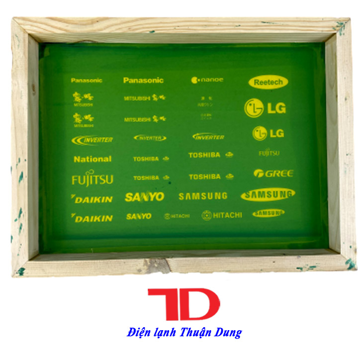 Khung In Logo Máy Lạnh, Khung In Lụa - Điện Lạnh Thuận Dung