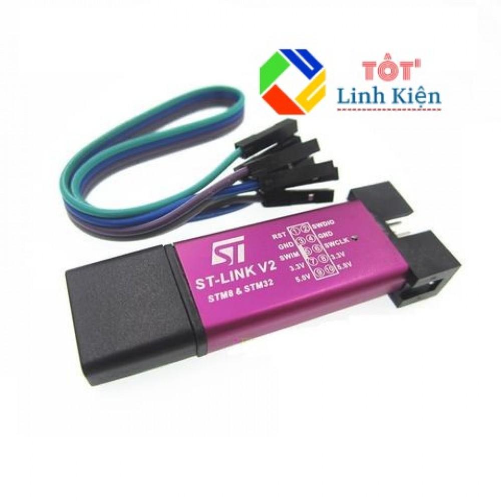 Mạch nạp st link v2 mini stm8 stm32