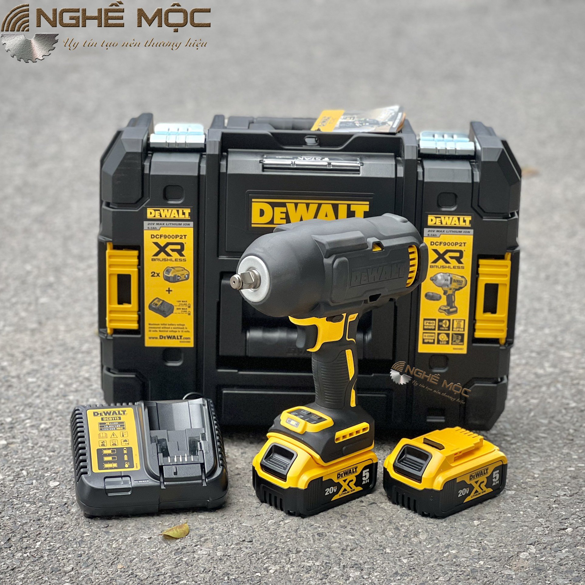 Máy siết bulong dùng pin Dewalt DCF900