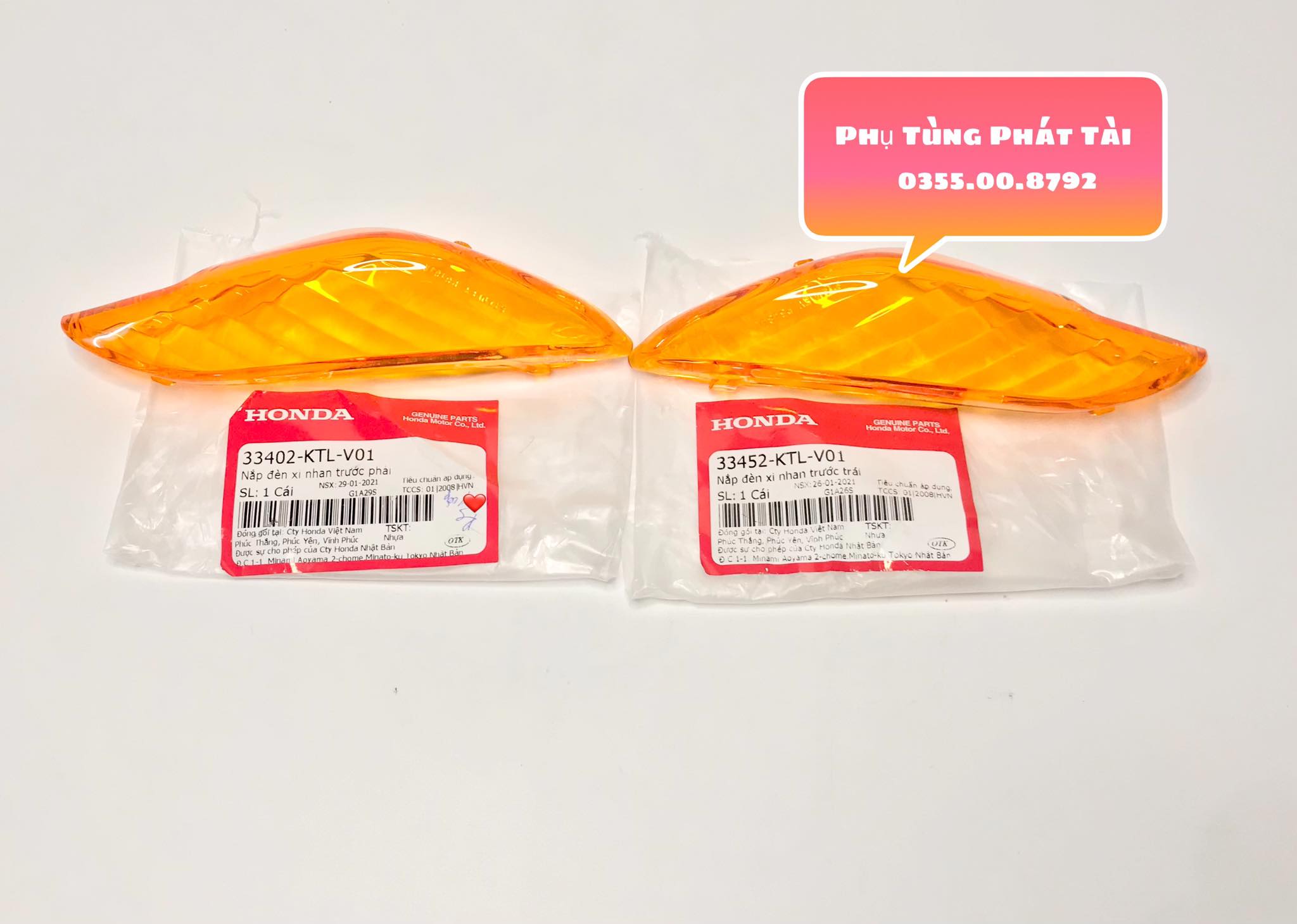 Chụp Xi Nhan Trước Màu Vàng Wave A100 - RS - S100 Chính Hãng Honda