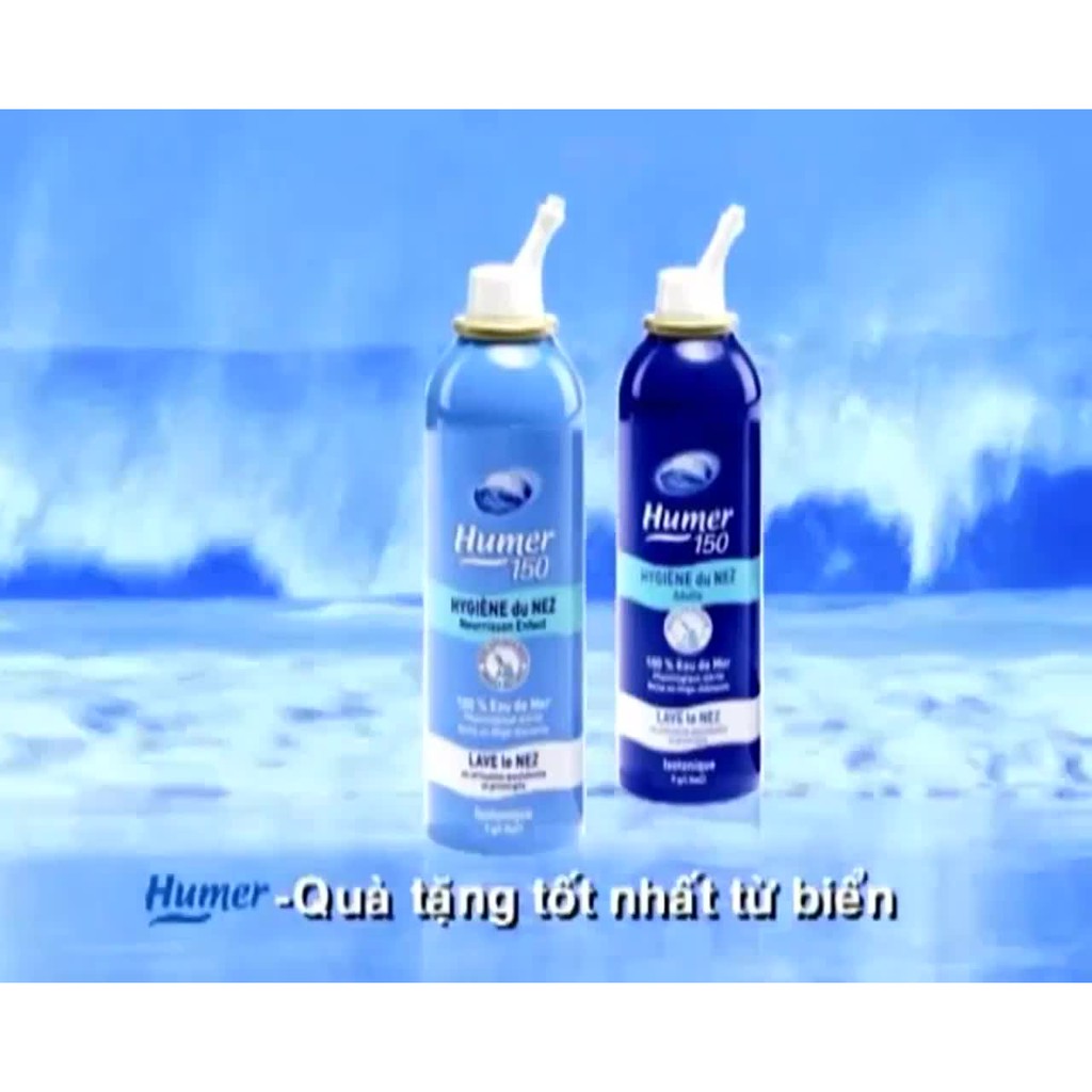 Xịt muối biển HUMER trẻ em 150ml