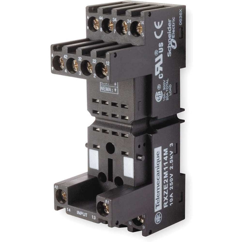 [HCM]Đế rơ le relay RXZE2M114 M  14 chân Schneider