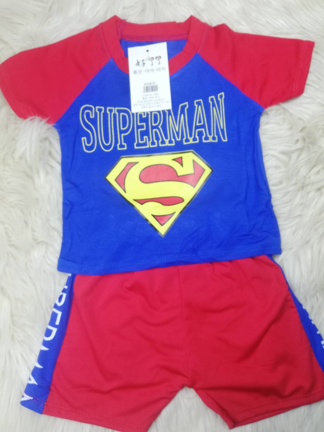 Set bộ đồ Super Man bé trai ( 8-20kg)