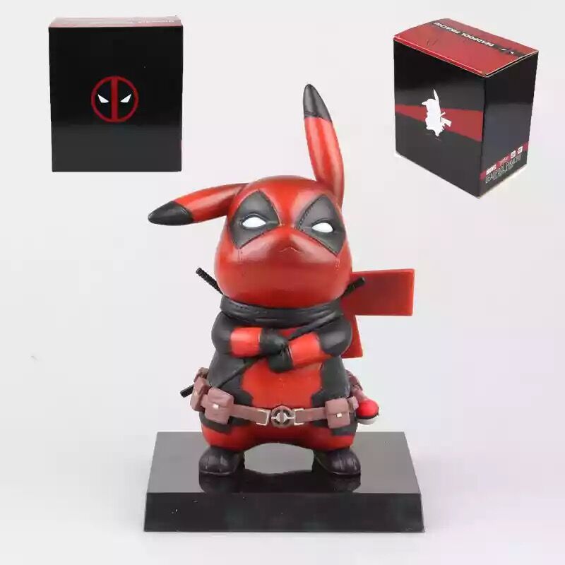 [HCM]Mô hình Pikachu cosplay Deadpool PK021
