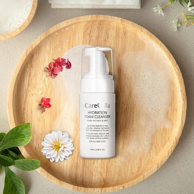Sữa rửa mặt tạo bọt Carecella Hydration Foam Cleanser 100ml