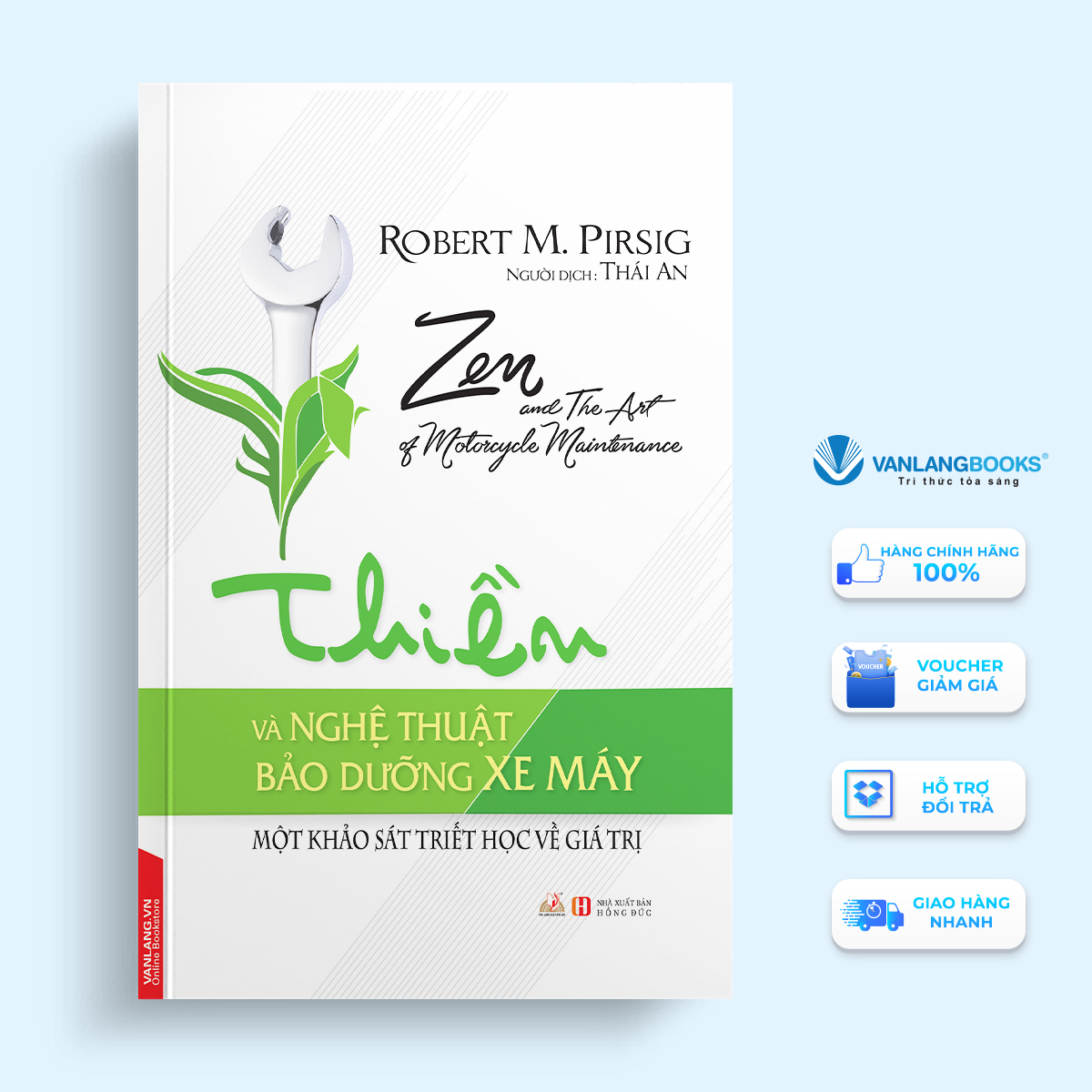 Sách Thiền Và Nghệ Thuật Bảo Dưỡng Xe Máy-Vanlangbooks