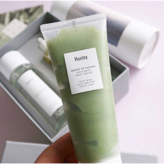 [Hoàn Tiền 8%]Tẩy Da Chết Huxley - Tẩy Tế Bào Chết Chiết Xuất Xương Rồng Huxley Scrub Mask Deluxe