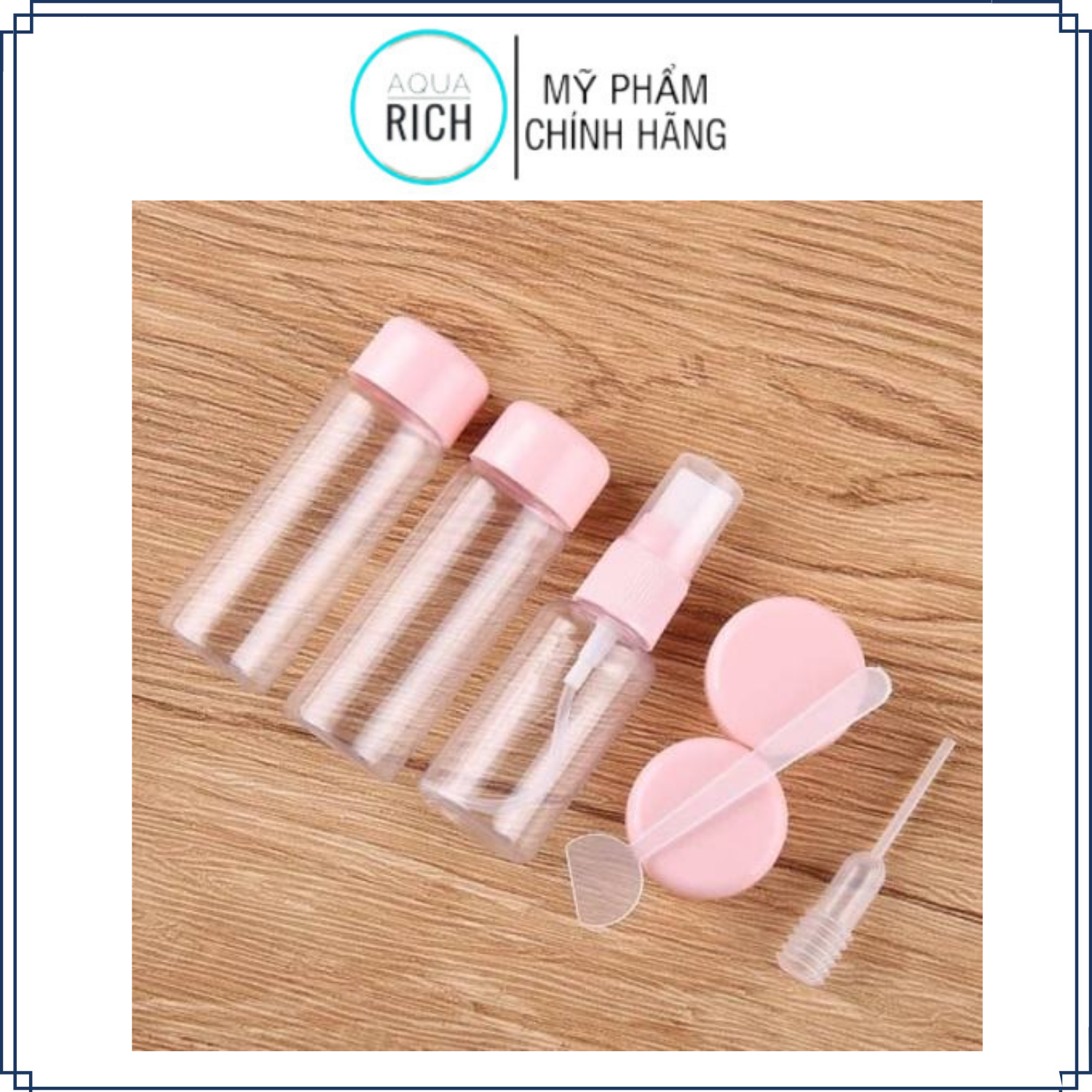 Bộ Chiết Mỹ Phẩm Du Lịch Mini 5 Món
