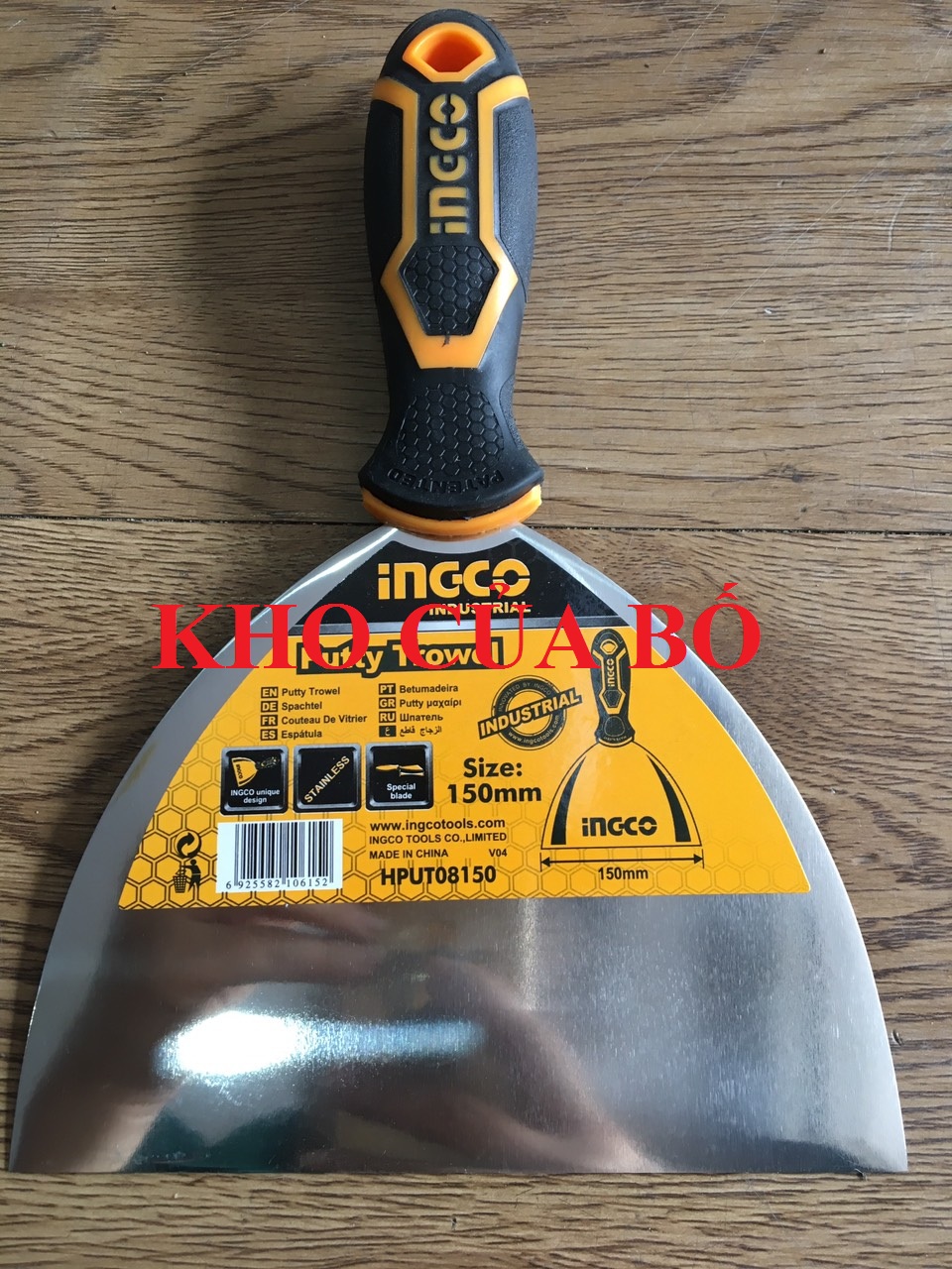 Bay sủi sơn (150mm)  Ingco HPUT08150