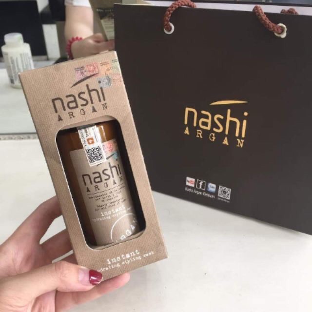 Xả khô nashi argan dưỡng mềm, bóng, phục hồi, dưỡng ẩm 150ml