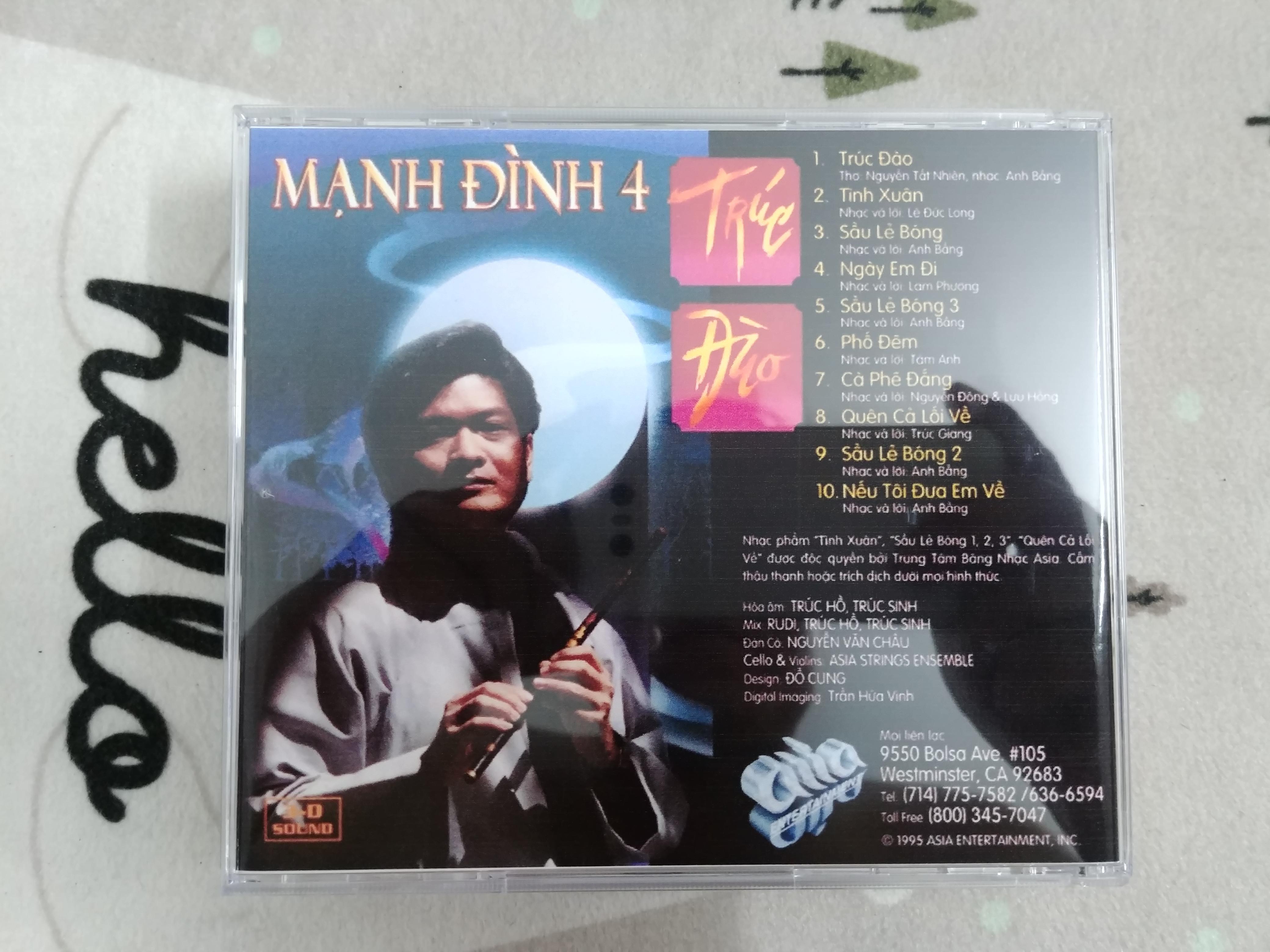 CD Trúc Đào - Mạnh Đình 4 - phono mitsubishi