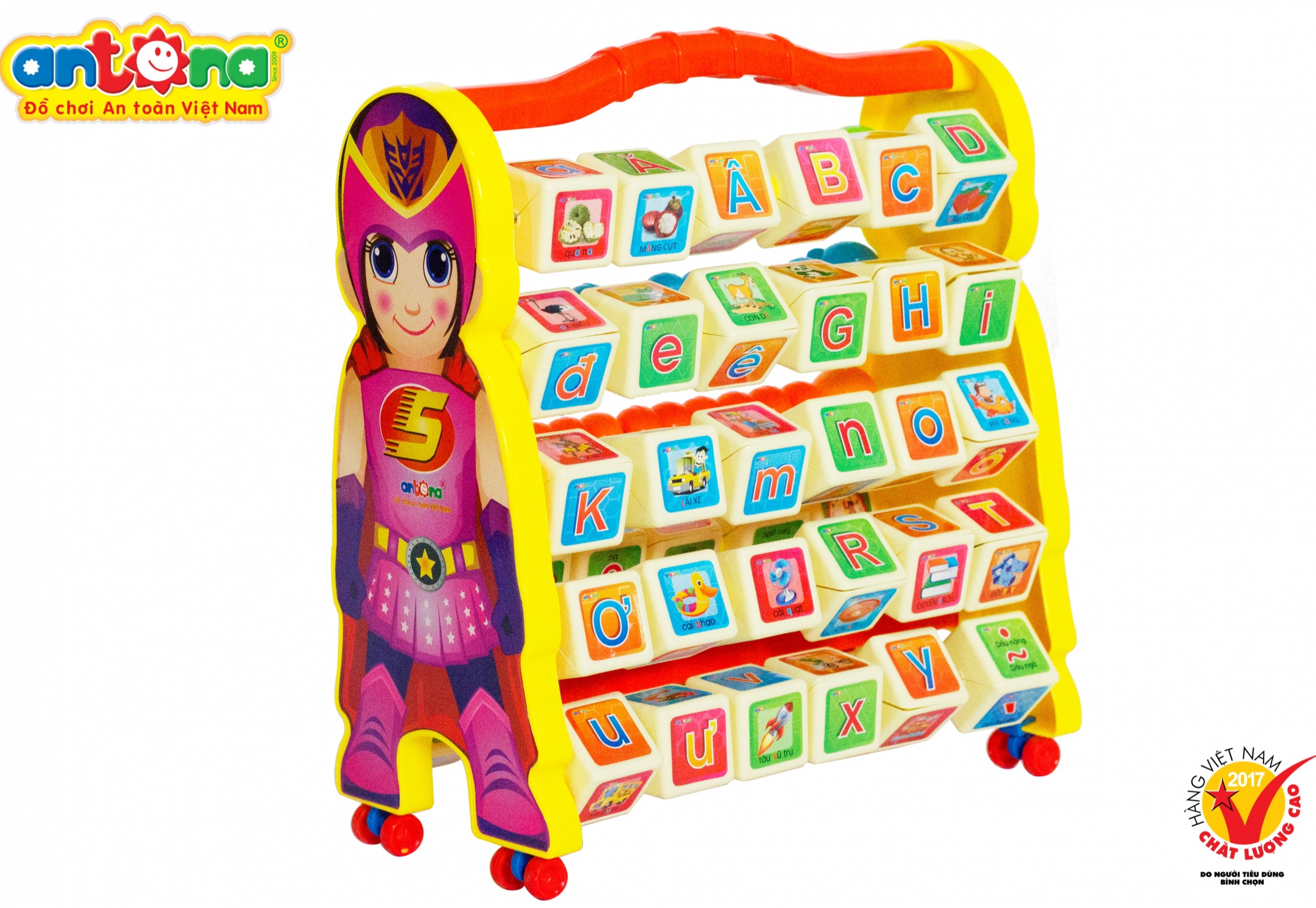 Bảng chữ số đa năng siêu nhân Antona