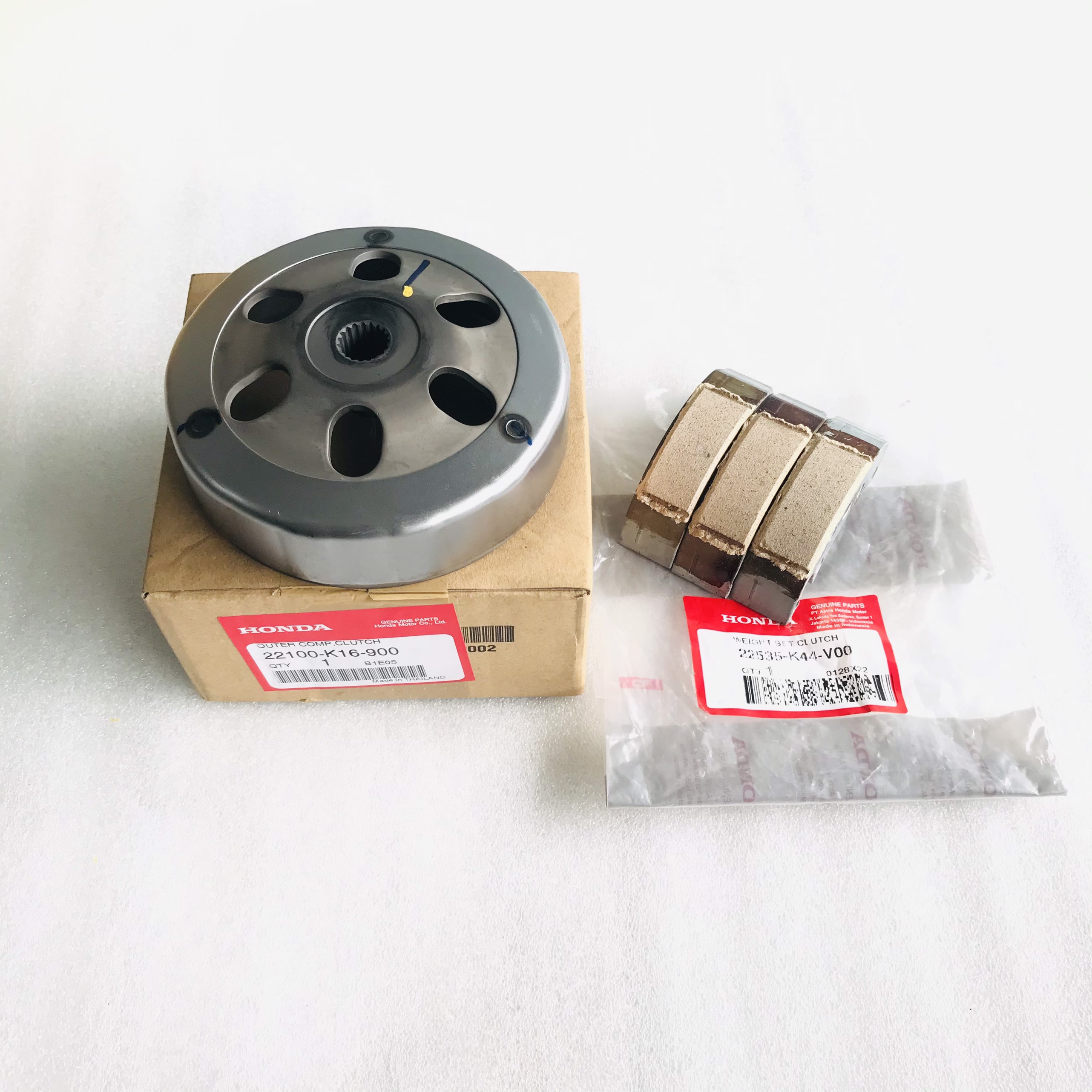 Bộ chuông nồi - bố 3 càng vision 2014-2022, scoopy 2017-2022 - 22100-k16-900/ 22535-k44-v00