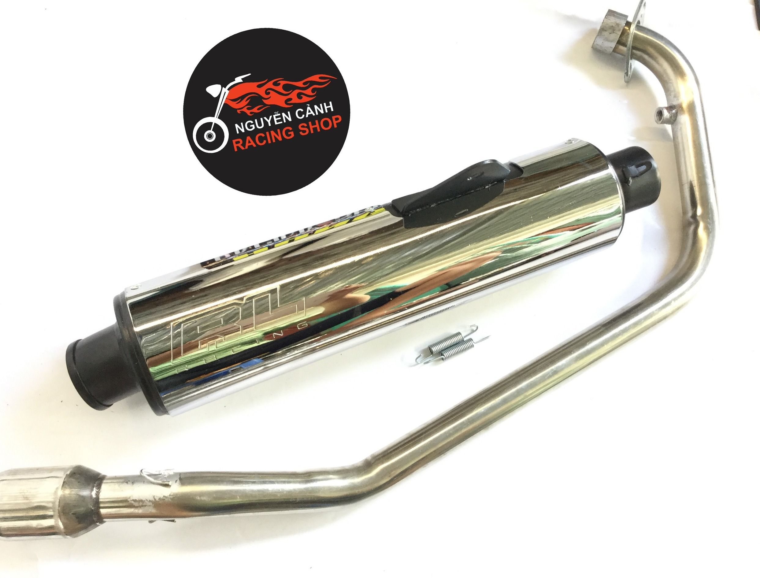 Pô CBR Winner sonic full cổ pô inox, uy tín chất lương