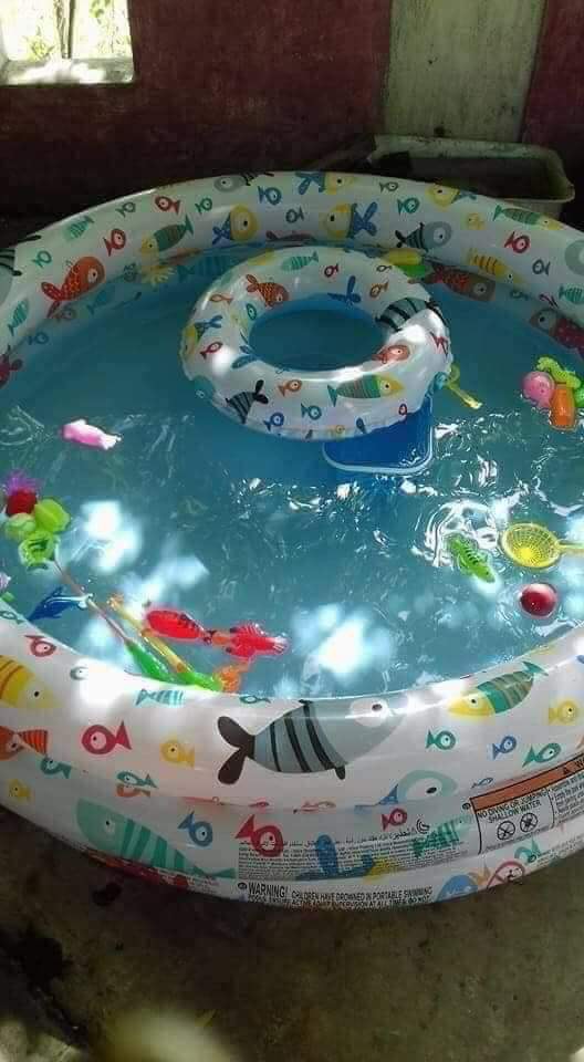 BỂ BƠI 3 CHI TIẾT GỒM (BỂ BƠI + PHAO + BÓNG)