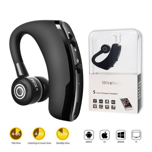 Tai nghe tai nghe bluetooth v9. tai nghe bluetooth philips-v9-2 loa-âm thanh stero--nhận cuộc gọi bằng giọng nói