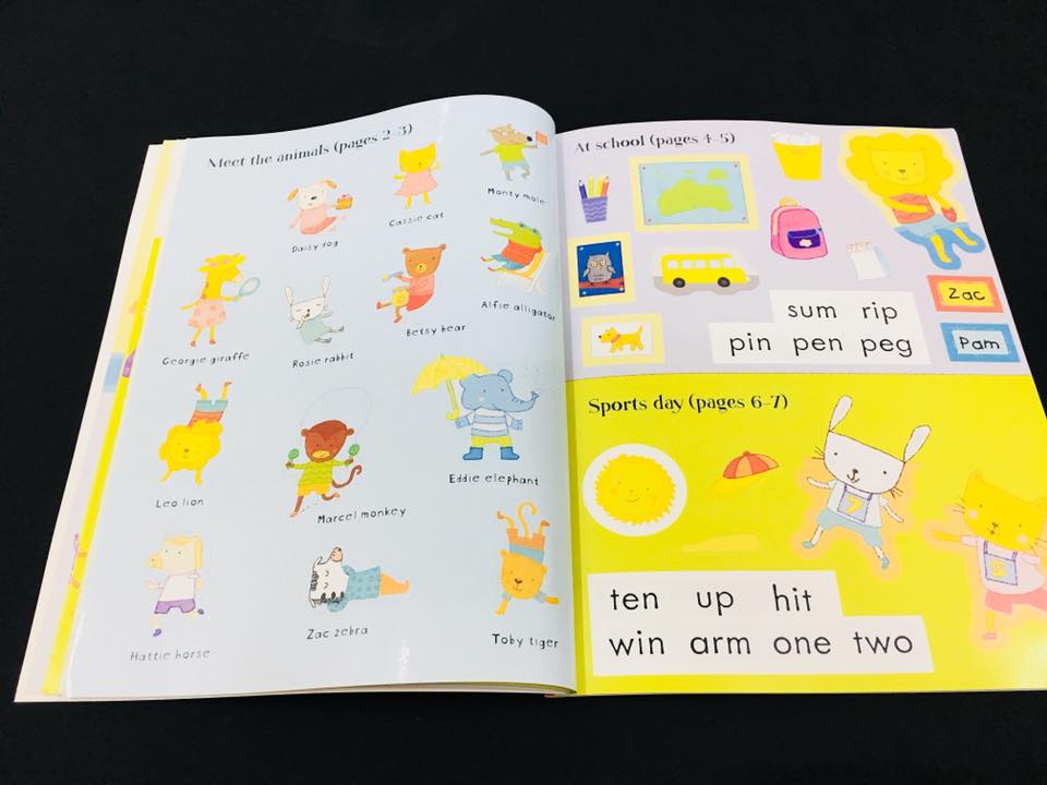 Usborne Sticker Book - First words