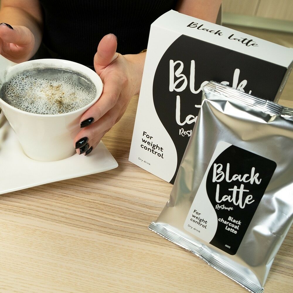 Cà phê Black Latte Nga giảm béo, thanh lọc cơ thể