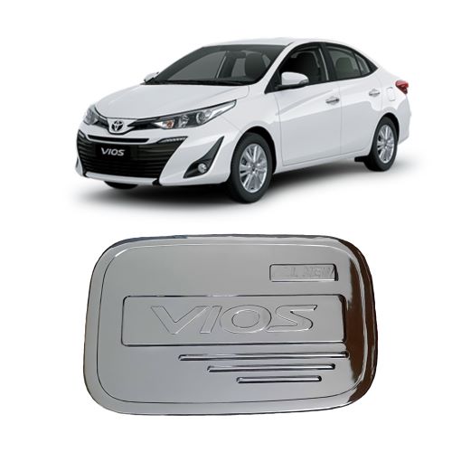 [HCM]Ốp Nắp Xăng Xe Vios 2019 Mạ Crôm